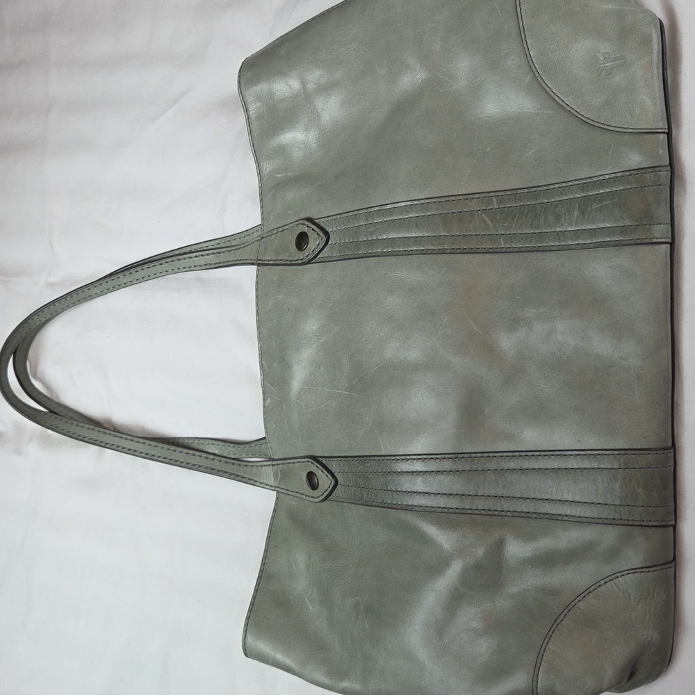 FRYE Melissa SHOPPER TOTE Fern EXTRA LARGE Overnight Purse bag